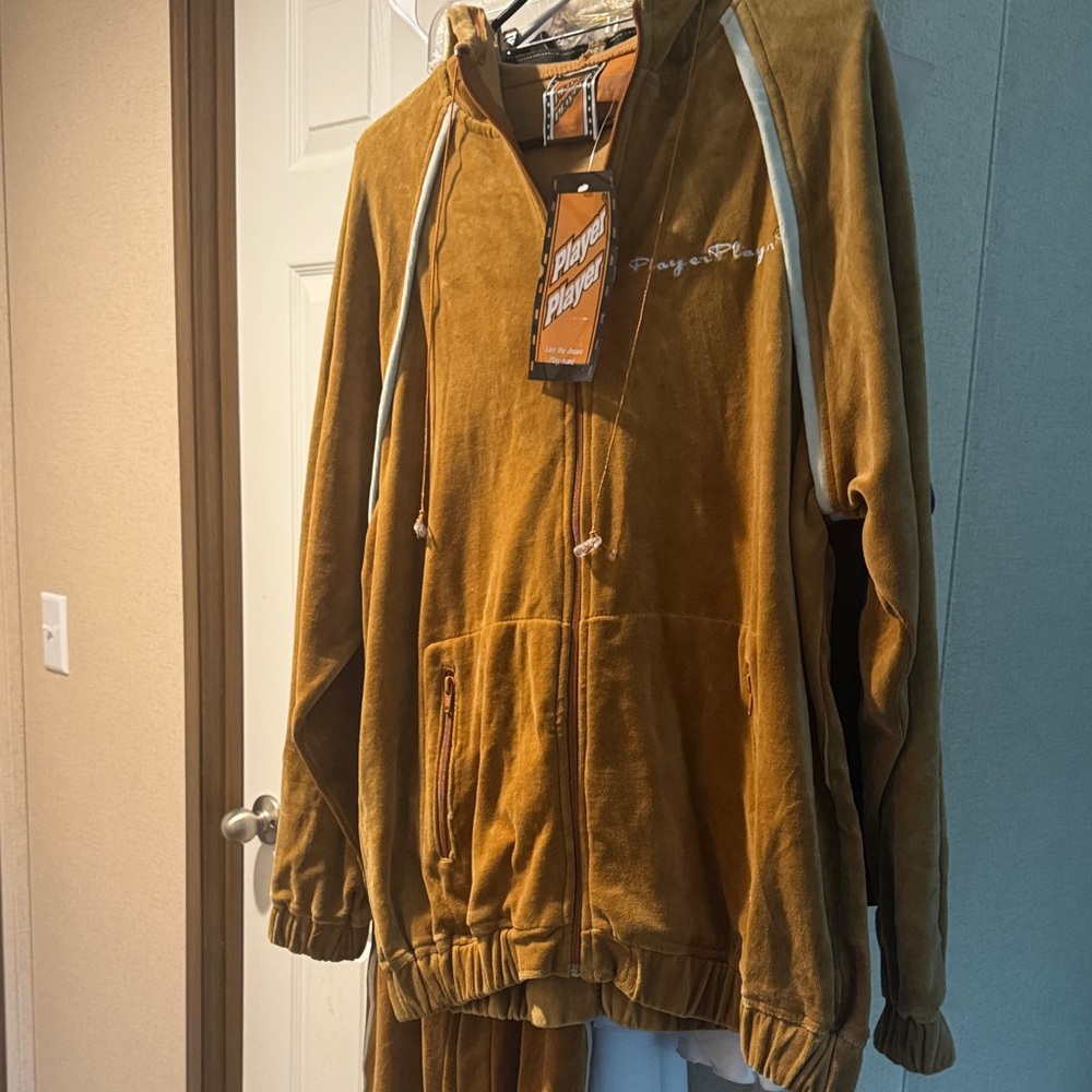 PLAYBOY Men's Brown Lightweight Jacket